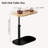 C Shaped End Table For Couch, C Table End Table With Adjustable Height, 360° Swivel Laptop Desk