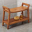 Asia Ascend 31" W Teak Shower Bench