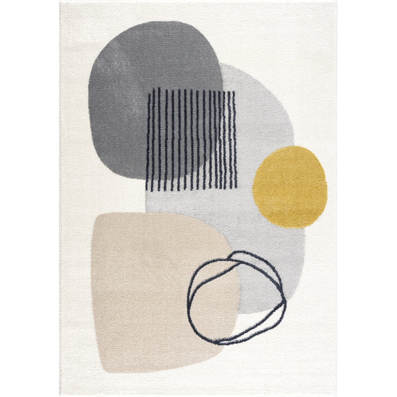 Jarrel Abstract Indoor Rug, Rectangle 8'11" x 12'