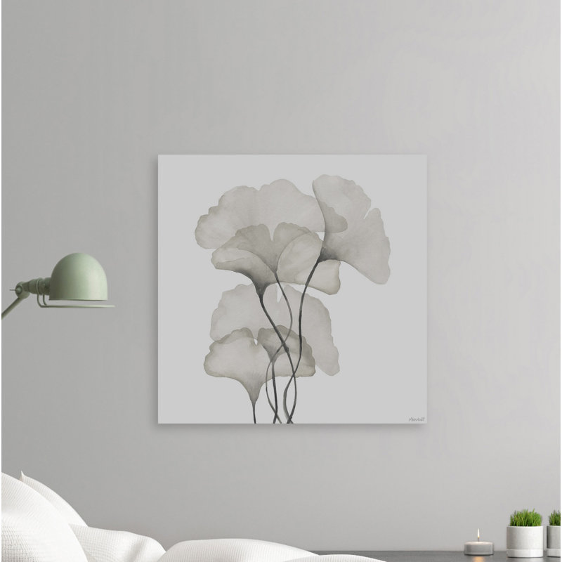 Ginkgo Biloba Leaves by Marmont Hill - Wrapped Canvas Print, 45cm H x 45cm W x 3.81cm D