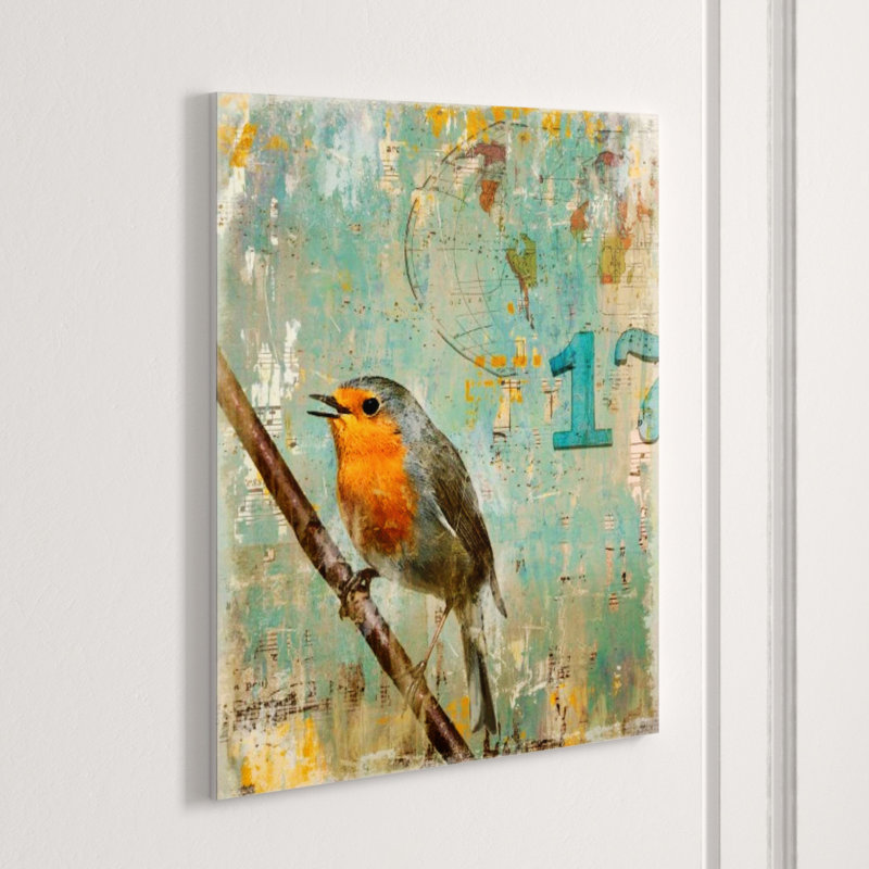 Aves 17 Print by Zoey Riley, 30" H x 24" W, Plexi