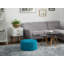 Wona 55cm Wide Velvet Tufted Round Pouf Ottoman-33289055