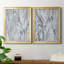 Marbré blanc III - ensemble de 2 impressions sur toile encadrées-1523288007-1523288002