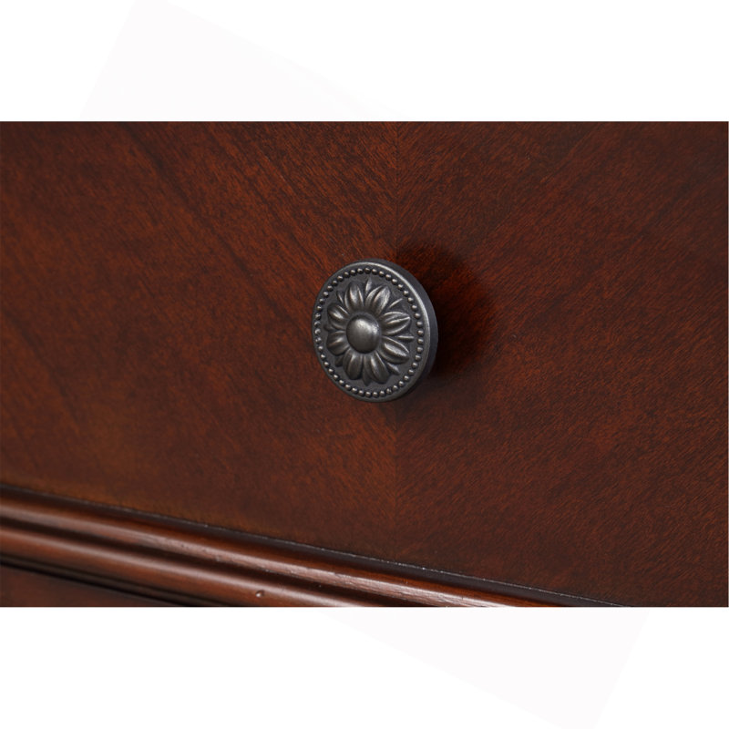 Charmante commode en bois avec fonctionnalité de tiroir lisse pour un rangement élégant