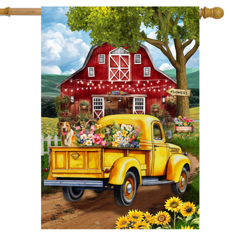Drapeau de Flower Farm Truck House