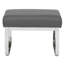 Jaymiah 23.5'' Wide Faux Leather Rectangular Ottoman-111346891