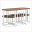 Ensemble de salle à manger rectangulaire L 32 po x l 55 po Shondria