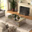Adelais Antique Mirrored Coffee Table-1542432411