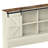 Millwood Pines Farmhouse Bed Frame With Bookcase Headboard, Power Outlets & LED Lights-992045529