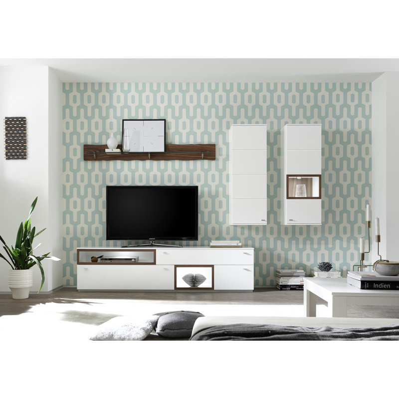 Mustafa for TVs up to 88", Walnut colour, Without a light