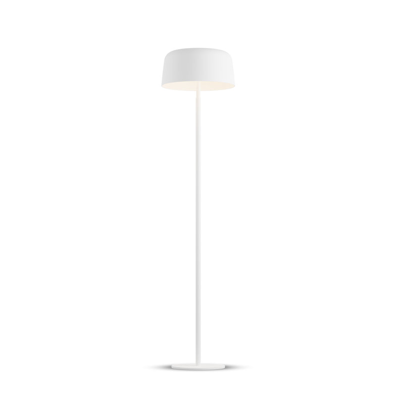 Yurei LED Floor Lamp, Matte White