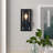 Elgin Modern 1-Light Matte Black Dimmable Wall Sconce