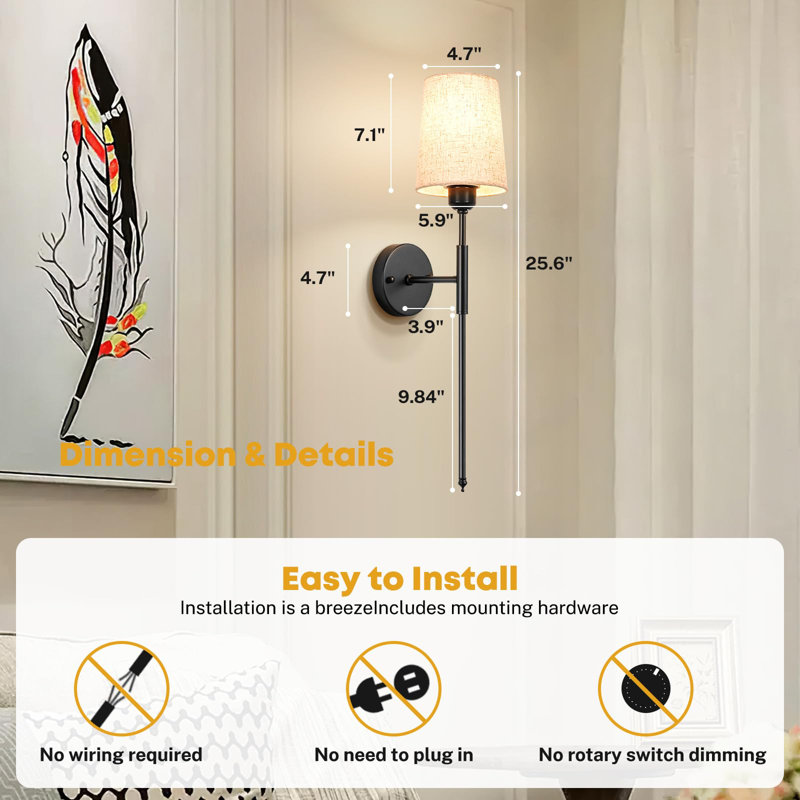 Battery Operated Wall Sconces