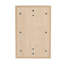 Armoire de salle de bain 60 po en châtaignier noir avec lavabo et tablette - fini meuble-lavabo mural moderne de 60 po-981709242