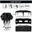 10'X20' EZ Pop Up Canopy Outdoor Portable Party Folding Tent With 6 Removable Sidewalls + Carry Bag + 4Pcs Weight Bag-126693475
