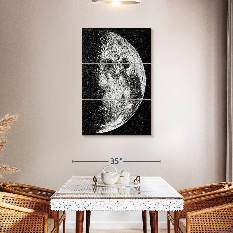 Oberle Half Moon, 45" H x 28" W