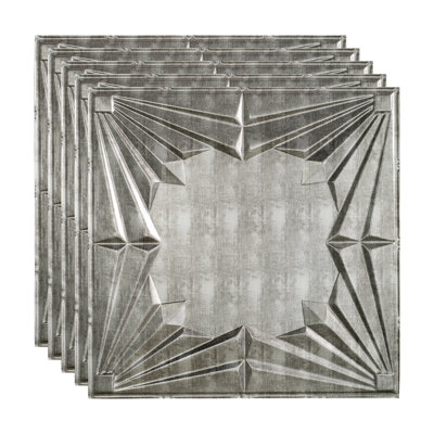 24'' L x 24'' W Textured Vinyl Drop-In Ceiling Tile