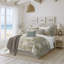 Ensemble d'édredon 3 pièces beige / ivoire-60500096