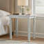  Table de bout rectangulaire en bois massif 23,6 po Locke-1492317567