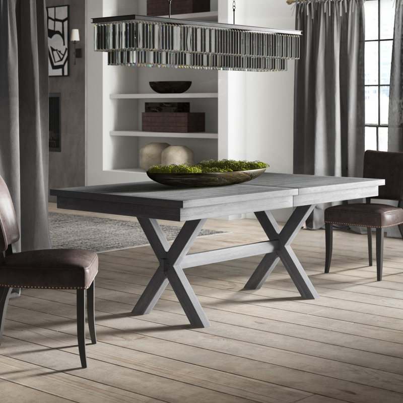 Extendable Solid Wood Dining Table
