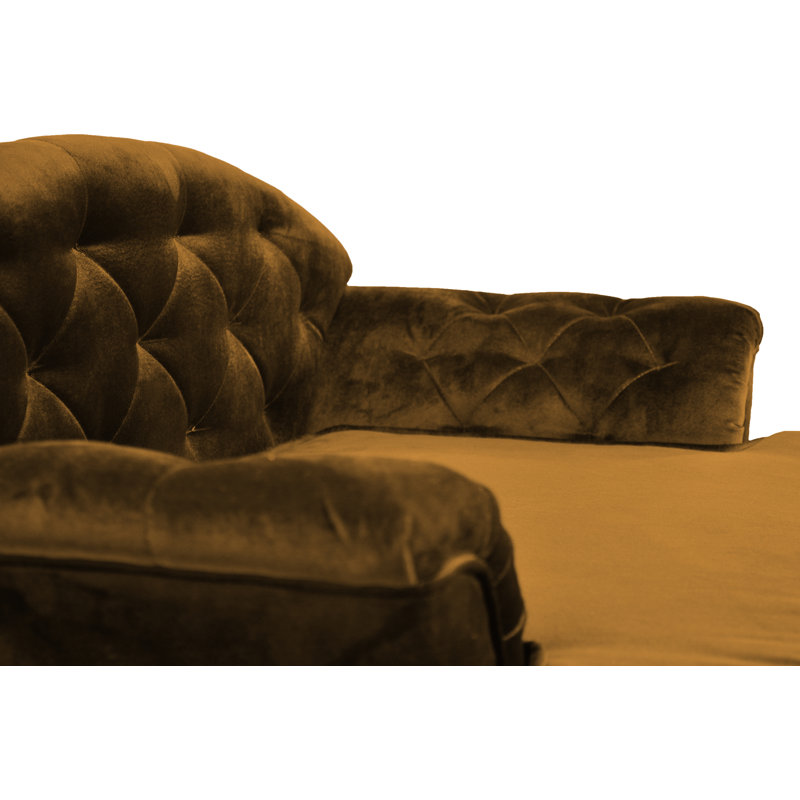 Debose Orthopedic Polyester Pet Bed, Orange