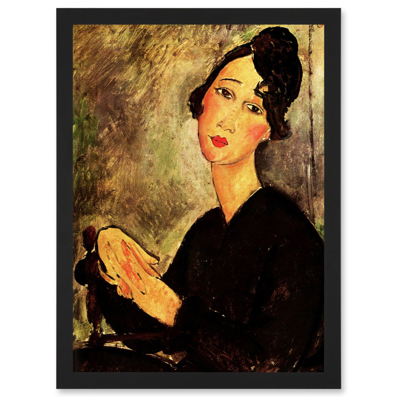 Dedie by Amedeo Modigliani - Single Picture Frame Painting