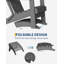 Repose-pieds pliant Adirondack avec manette de jeu-131641390