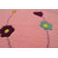 Kids flowers Round Floral Wool Area Rug-23273190