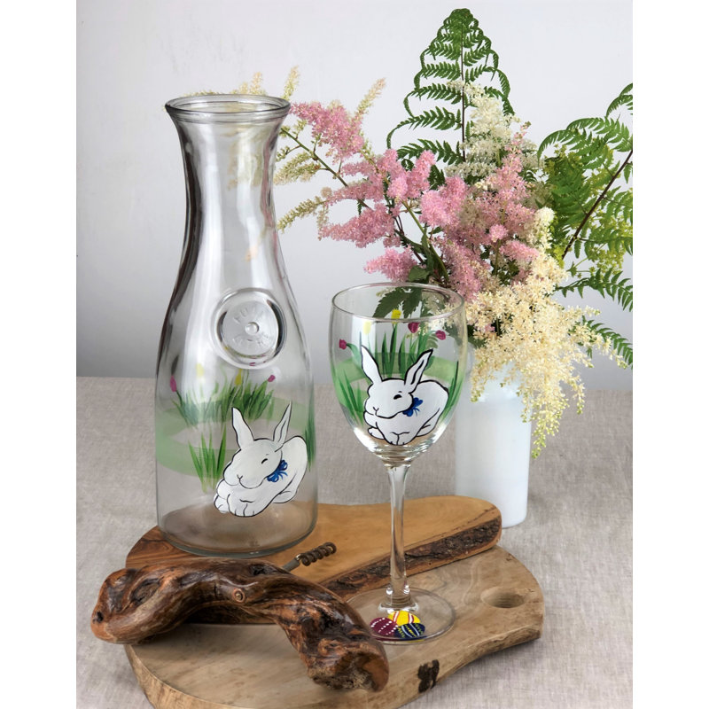 Carafe Kempson Bunny and Tulip