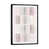 Black Floater Framed