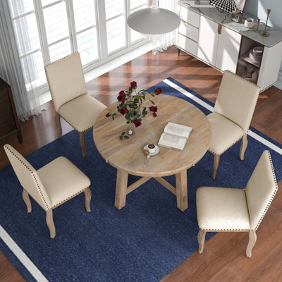 Ensemble de table de salle à manger 5 pièces Farmhouse