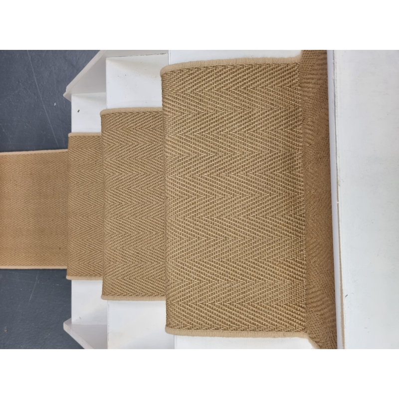Jute Carpet Stair Runner Like Sisal Herringbone But Cheaper Free Delivery