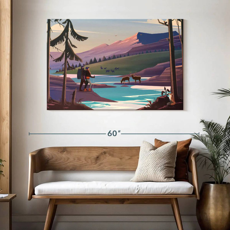 Alvord The River, 32" H x 48" W