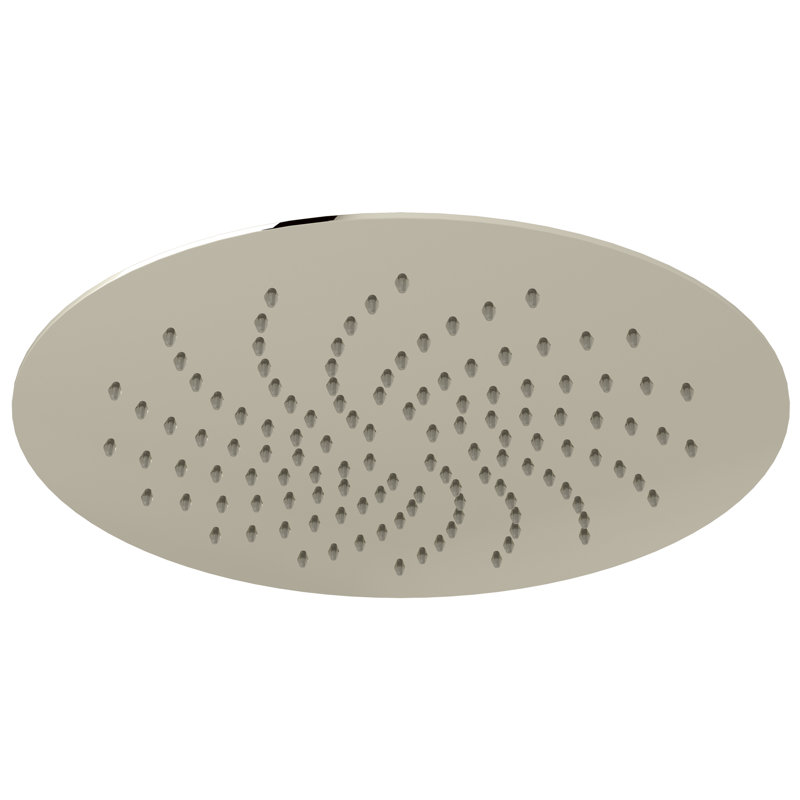 Rohl 12" Rain Showerhead, Polished Nickel