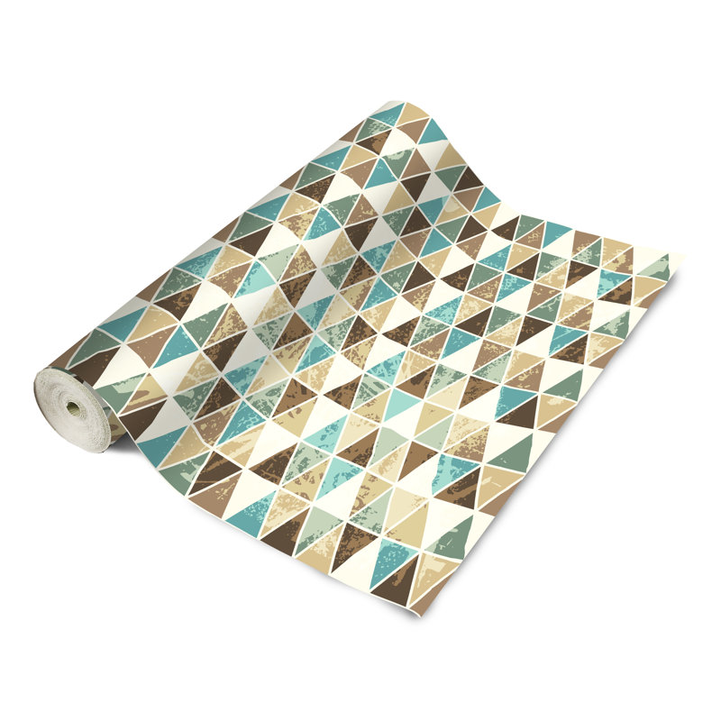 Luizmar Peel & Stick Geometric Tile, 24" W x 48" L
