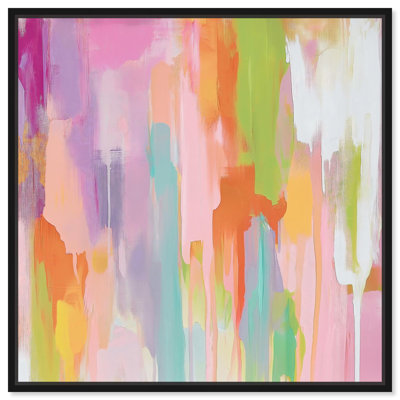 Sanasa I, toile moderne de couleur abstraite par Art Remedy