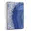  «Agate Geode 1 Navy» par Wild Apple Portfolio, art mural en verre, 16 po x 24 po-1570103921