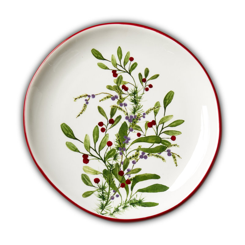 Winter Berries Salad Plate