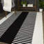 Tapis rayé noir-1799243258