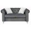 Causeuse moderne grise pour des intérieurs confortables-926710302
