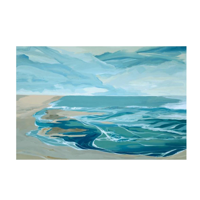 Fine Beach I Painting by Barclay Butera, Outdoor