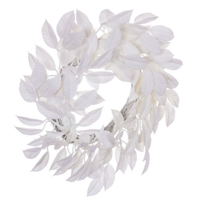 Couronne de gardénia artificielle