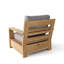 Ensemble de conversation avec canapé Sunbrella en teck 13 pièces Madera-98271691