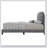 Grey Upholstered Bed