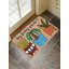 Tapis pour salle de bain Funky Plants, 16 x 24