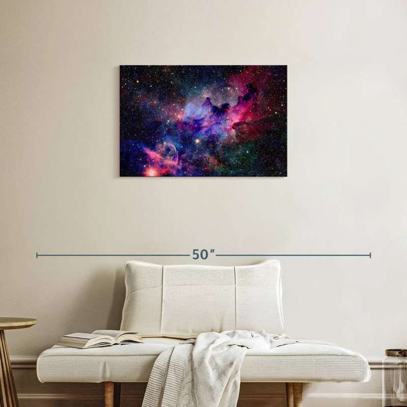 Oberle Galaxy Space Nebula, 20" H x 30" W