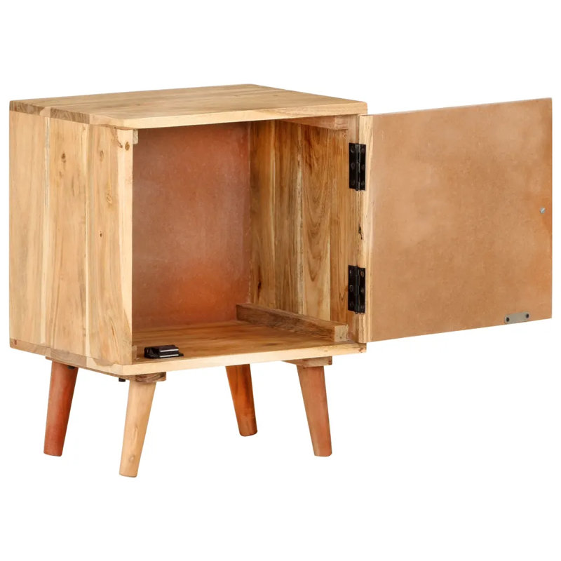 Niobrara 40cm W Solid + Manufactured Wood Bedside Table