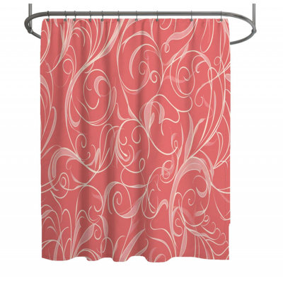 Floral Art Bathroom Floral Shower Curtain