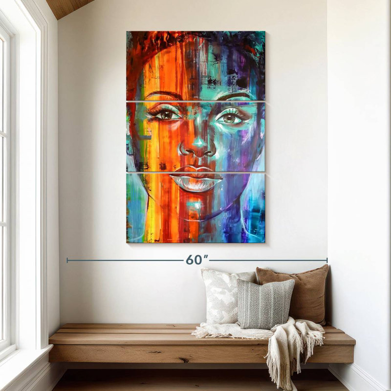 Leisha Sibongile, 50" H x 32" W