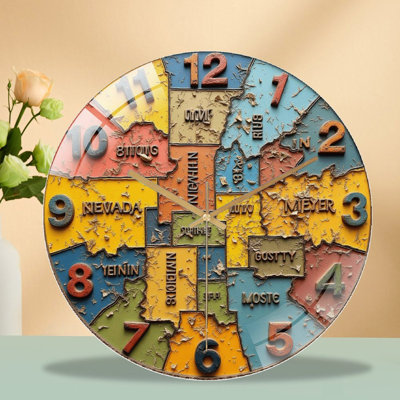Horloge murale 12 po